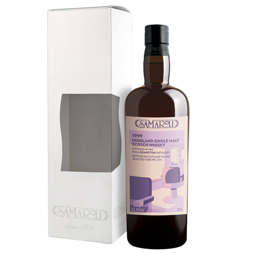 Виски  Samaroli Deanston Highland Single Malt Scotch   1999   700 мл