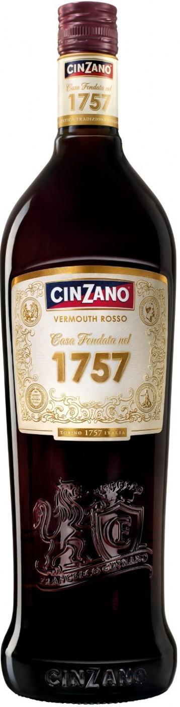 Вермут "Cinzano" 1757 Rosso  1000 мл