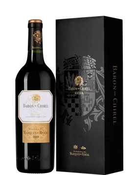 Вино Marques de Riscal Baron de Chirel Reserva gift box  2019  750 мл