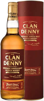 Виски Clan Denny  Speyside  gift box  700 мл