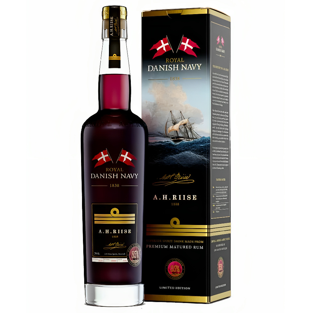 Ром A.H. Riise Royal Danish Navy Strength gift box  700 мл