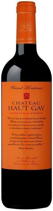 Вино "Chateau Haut Gay", Bordeaux Superieur AOC, "Шато О Ге", 2007, 750 мл