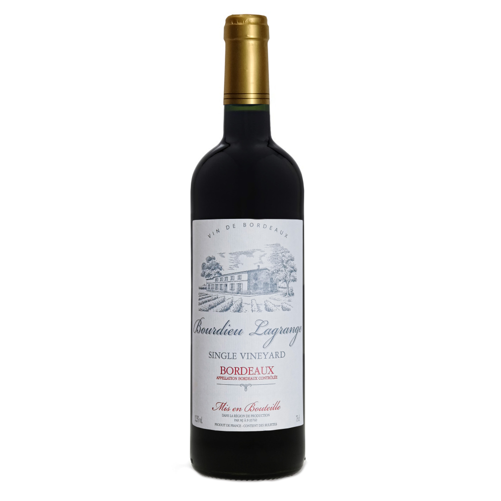Вино Vignobles Jaubert,  Chateau Bourdieu-Lagrange, Bordeaux AOC, 2024 750  мл 12,5%