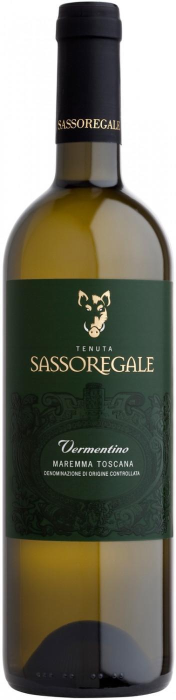Вино Tenuta Sassoregale Vermentino Maremma Toscana DOC Тенута Сассорегале Верментино 2015 750 мл