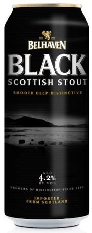 Пиво Belhaven Black Scottish Stout Белхавн Блэк Скоттиш Стаут 440 мл