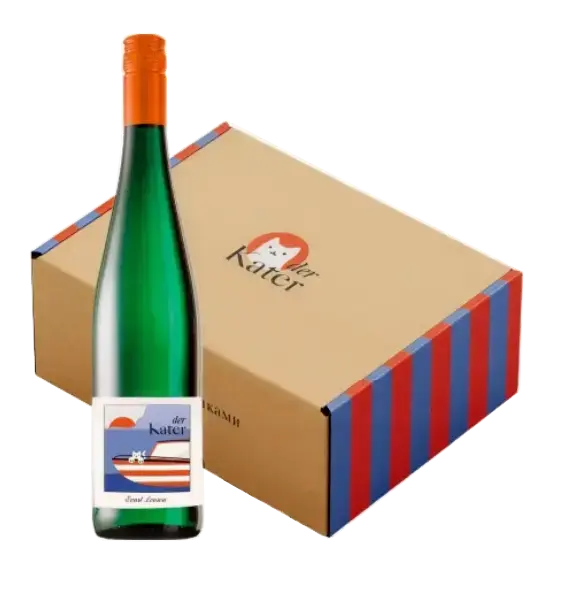 Вино  Ernst Loosen Der Kater gift box  2024  750 мл