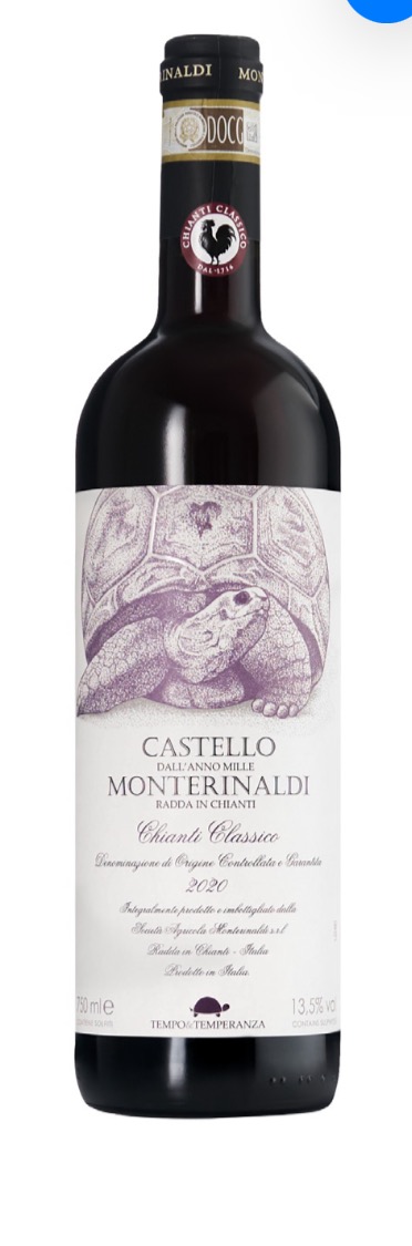 Вино CASTELLO MONTERINALDI CHIANTI CLASSICO 2020 750 мл 13,5%