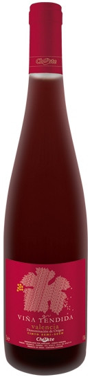 Вино Vina Tendida Red Semi-Dry Valencia DO Винья Тендида Красное полусухое 2016 750 мл