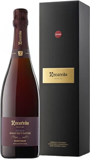 Игристое вино Recaredo Intens Rosat Brut Nature  2018 gift box 750 ml