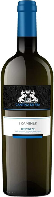 Вино  Cantina de Pra  Traminer, Trevenezie IGP  Кантина де Пра  Траминер   750 мл  13 %