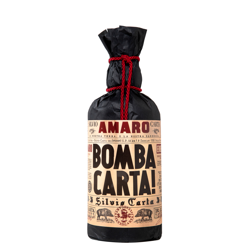 Ликер Silvio Carta  Amaro Bomba Carta   700 мл