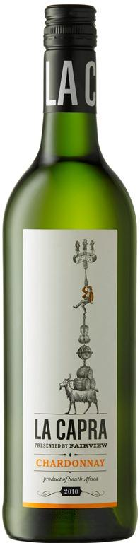 Вино Fairview, "La Capra" Chardonnay, Фэирвью, "Ла Капра" Шардонне, 2010, 0.75 л