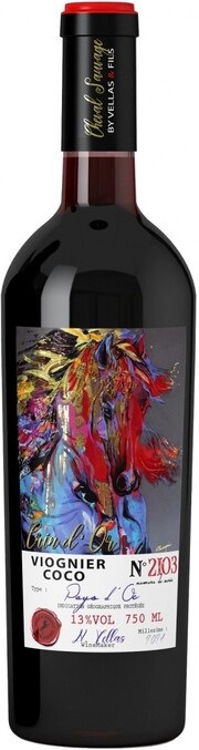 Вино Crin d'Or" Viognier Coco Pays d'Oc IGP  2023  750 мл