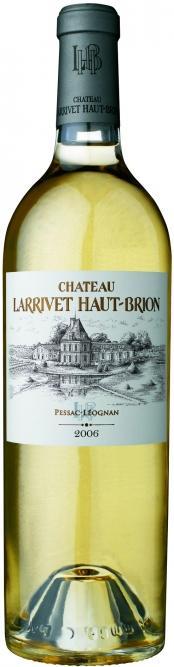 Вино Chateau Larrivet Haut-Brion, Pessac-Leognan AOC Blanc,  Шато Ларриве О-Брион, 2006