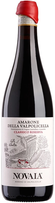 Вино Novaia, "Le Balze" Amarone della Valpolicella Classico Riserva DOCG Новайя, "Ле Бальце" Амароне делла Вальполичелла Классико Ризерва, 2015 750 мл