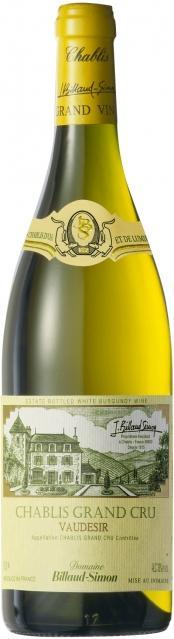Вино Billaud-Simon Chablis Grand Cru  Vaudesir   2015  750 мл