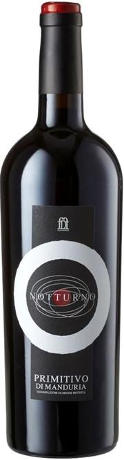 Вино Due Palme Notturno Primitivo di Manduria DOP Дуэ Пальме Ноттюрно  Примитиво ди Мандурия 2013 750 мл