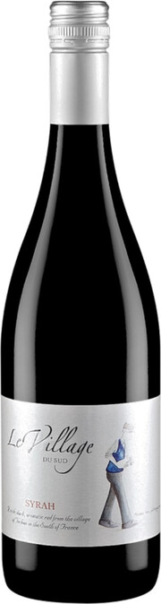 Вино Le Village du Sud Syrah Pays d'Oc IGP  Ле Вилляж дю Сюд Сира 750 мл  12%