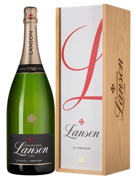 Шампанское Lanson Le Black Création 258 Brut gift box  750 мл
