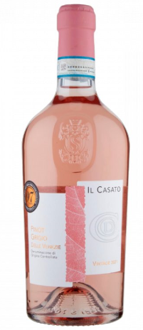 Вино Il Casato Pinot Grigio delle Venezie Rose I 2022  750 мл 12,5%