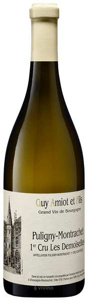 Вино Domaine Amiot Guy et Fils Puligny-Montrachet 1-е  Cru Les Demoiselles    2019 750 мл 14,5%