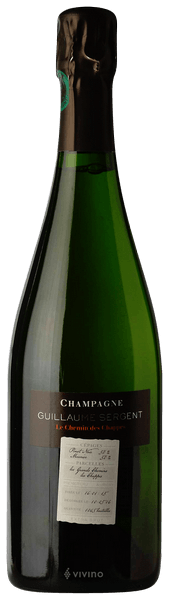 Шампанское Guillaume Sergent  Le Chemin des Chappes Premier Cru Extra Brut  Гийом Сержант  Ле Шемин де Шаппе  Премьер Крю Экстра Брют  750 мл