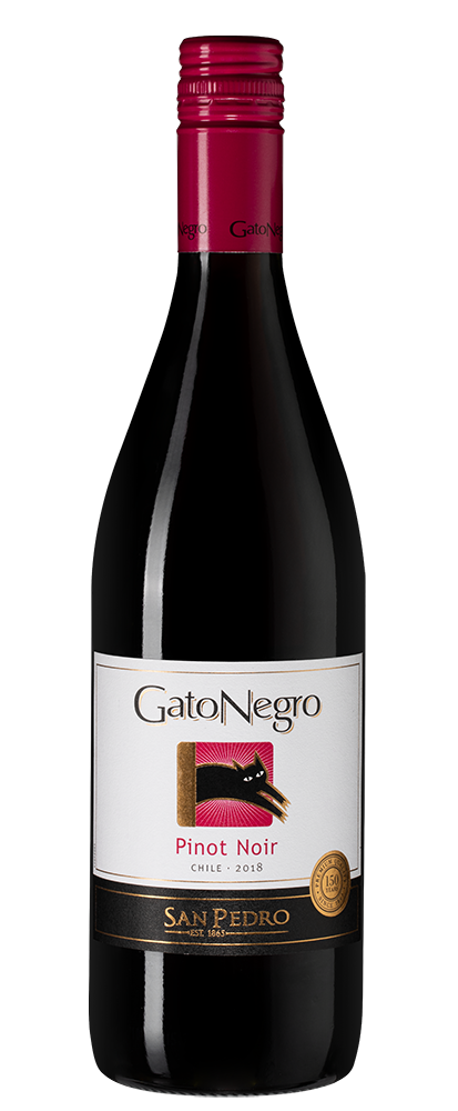 Вино Gato Negro Pinot Noir  2018 750 мл