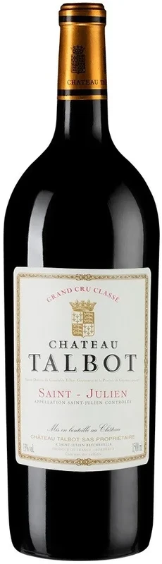 Вино Chateau Talbot St-Julien AOC 4-me Grand Cru Classe  2022  1,5 л