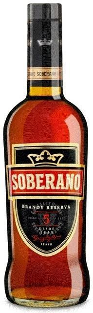 Бренди Soberano Reserva 5 years    700 мл