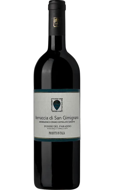 Вино Poderi del Paradiso Vernaccia di San Gimignano Toscana DOCG  2023  750 мл