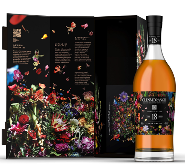 Виски  Glenmorangie 18 Year X Azuma Makoto Гленморанжт Азума Макото 18 лет  в подарочной упаковке 700 мл