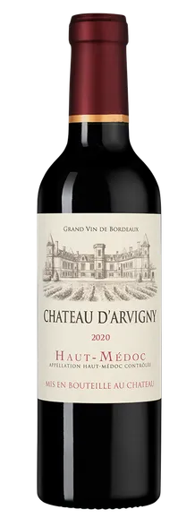 Вино Chateau d'Arvigny Haut-Medoc AOC  2020  375 мл