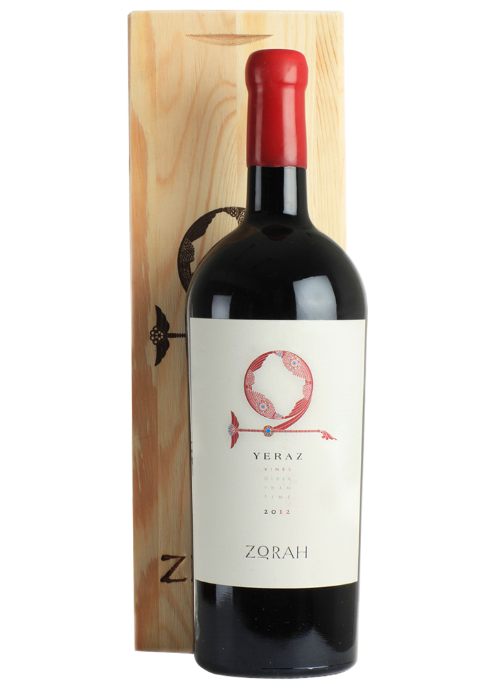 Вино Zorah Yeraz  wooden box ЗОРА ЕРАЗ в деревянной коробке  2014 1500 мл