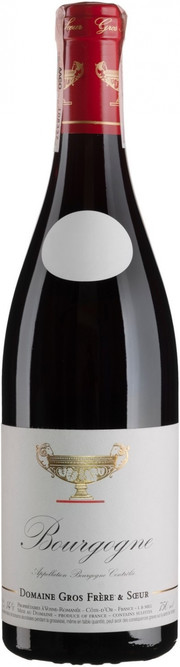 Вино Domaine Gros Frere et Soeur  Bourgogne AOC red dry  2019 750 мл