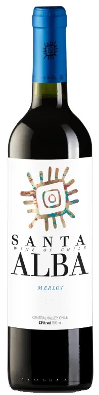 Вино Santa Alba Merlot  2024   750 мл 