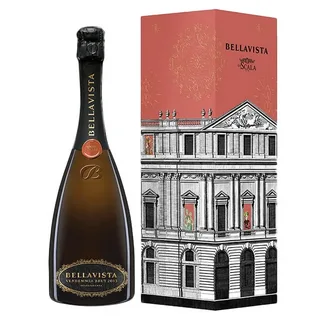 Игристое вино Bellavista Teatro alla Scala Brut   gift box   750 мл