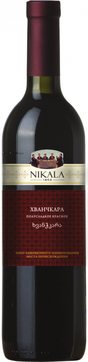 Вино Badagoni Nikala 1862 Khvanchkara  Никала 1862 Хванчкара  2013  750 мл