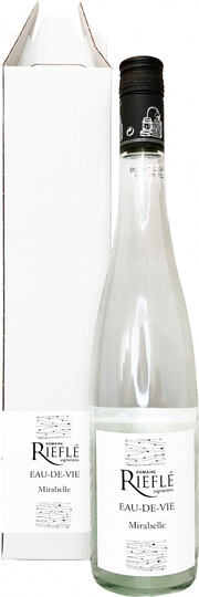 Бренди  Domaine Riefle  Eau-de-Vie  Mirabelle  gift box  700 мл