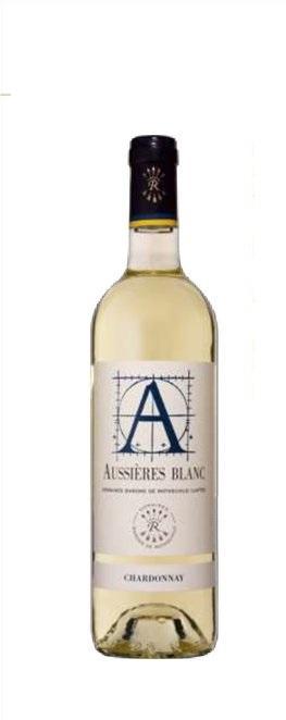Вино Aussieres Chardonnay Осьер Шардоне 2016 750 мл