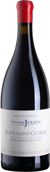 Вино Domaine Gérard Julien & Fils  Nuits-Saint-Georges Aux Saints-Juliens  2019 750 мл