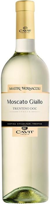 Вино  Mastri Vernacoli  Moscato Giallo  2022 750 мл