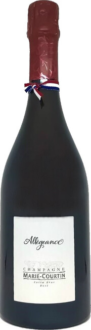 Вино игристое   Champagne Marie Courtin ALLÉGEANCE Extra Brut Rose  Шампань Мари Куртен АЛЛЕЖАНС Экстра Брют Розе 2013 750 мл