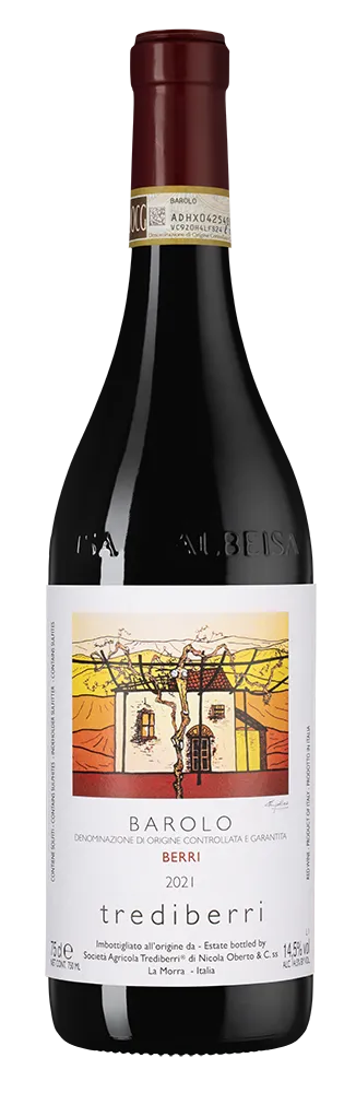 Вино Trediberri Barolo Berri  2021 750 мл