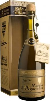 Кальвадос Marquis d'Aguesseau  XO  8 ans  gift box  700 мл