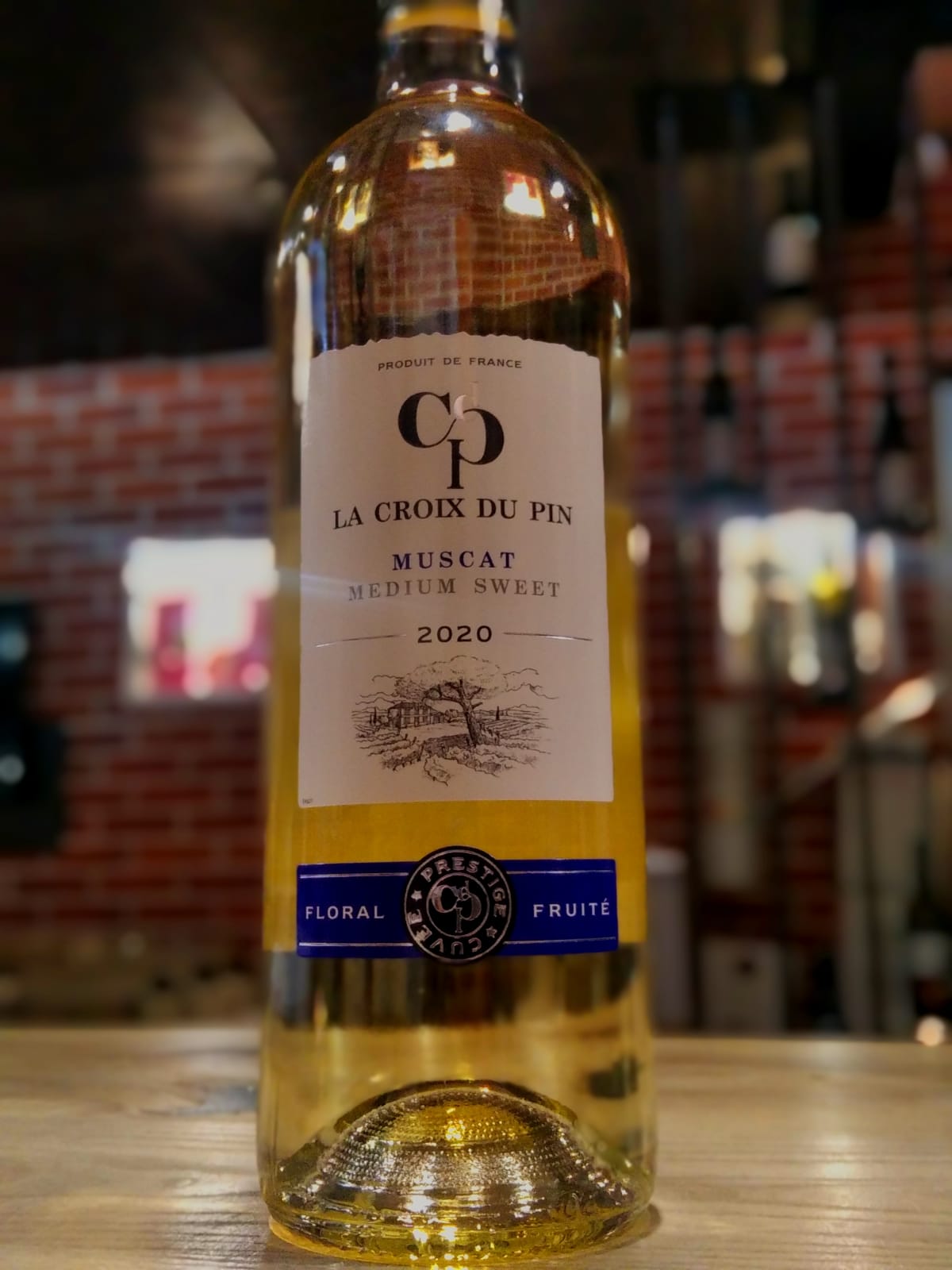 Вино FDL La Croix du Pin Muscat Pays d'Oc IGP  2020 750 мл