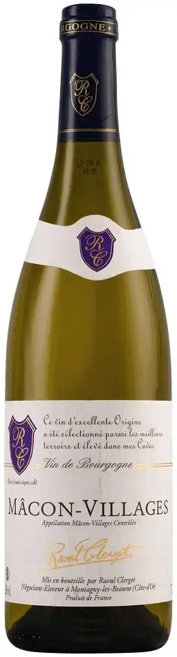 Вино Raoul Clerget Bougogne Macon-Villages AOP  2022  750 мл  