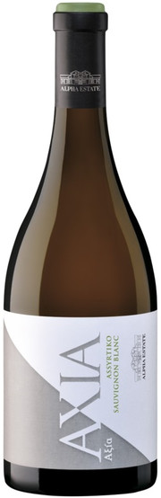 Вино  Alpha Estate  Axia  Assyrtiko-Sauvignon Blanc Альфа Истейт  "Аксия" Ассиртико-Совиньон Блан 2017  750 мл