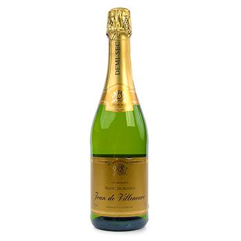 Игристое вино французское Veuve Ambal Demi-Sec Jean de Villeneuve  750 мл