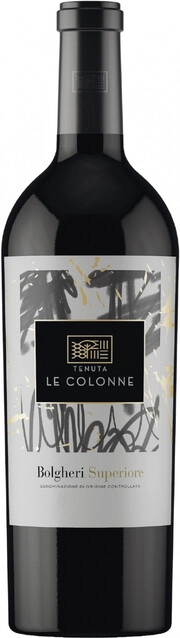 Вино Tenuta Le Colonne Bolgheri Superiore DOC 2018 red dry 750 ml