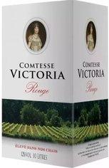 Вино  Comtesse Victoria Rouge  Комтесс Виктория Руж  красное сухое 10000 мл